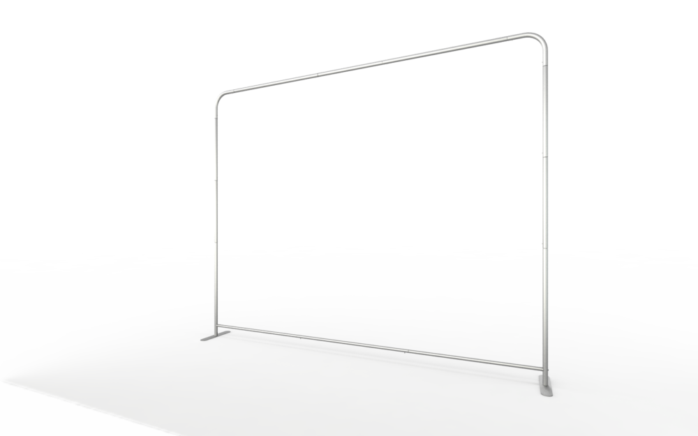 10x8ft Fabric Tube Display - Rounded Top Corners - Image 3